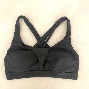Lululemon High Impact Sports Bra, Black size 10.